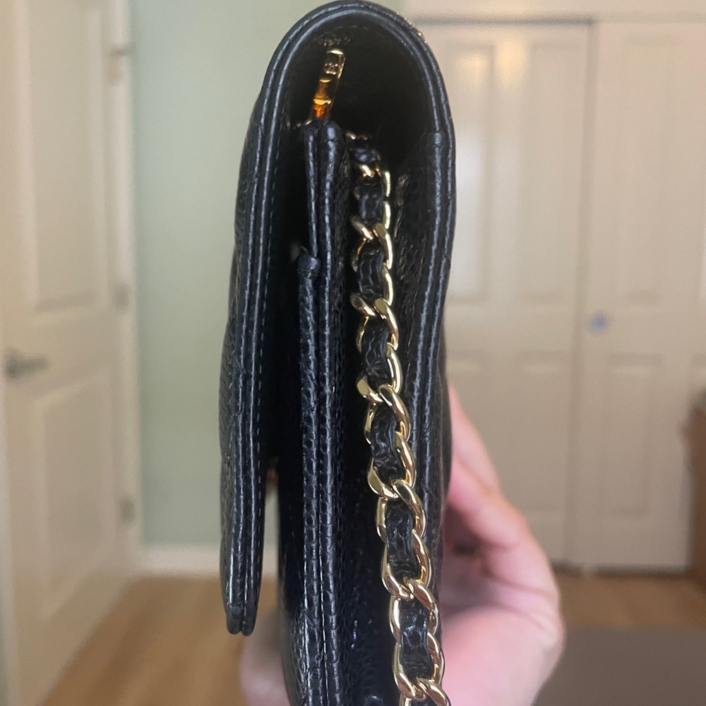 Chanel Wallet on Chain Caviar with golf hardware - Picture 3 of 7